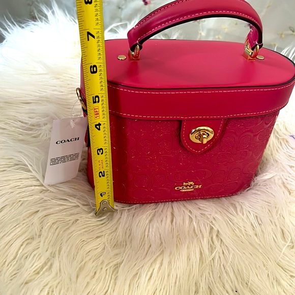 COACH bucket bag strawberry color  NWT - Picture 8 of 12